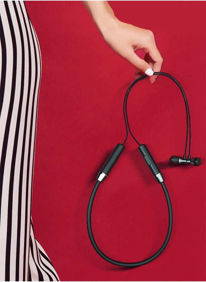 HE05 Neckband Headset BT5.0 Headphone Sports Earbuds Sweatproof Headset