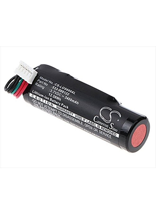 3400mAh / 12.58Wh Replacement Battery for Logitech UE ROLL