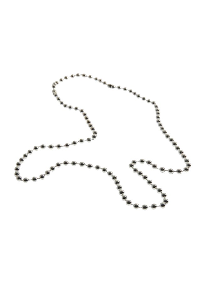 12-Piece Metallic Bead Necklaces