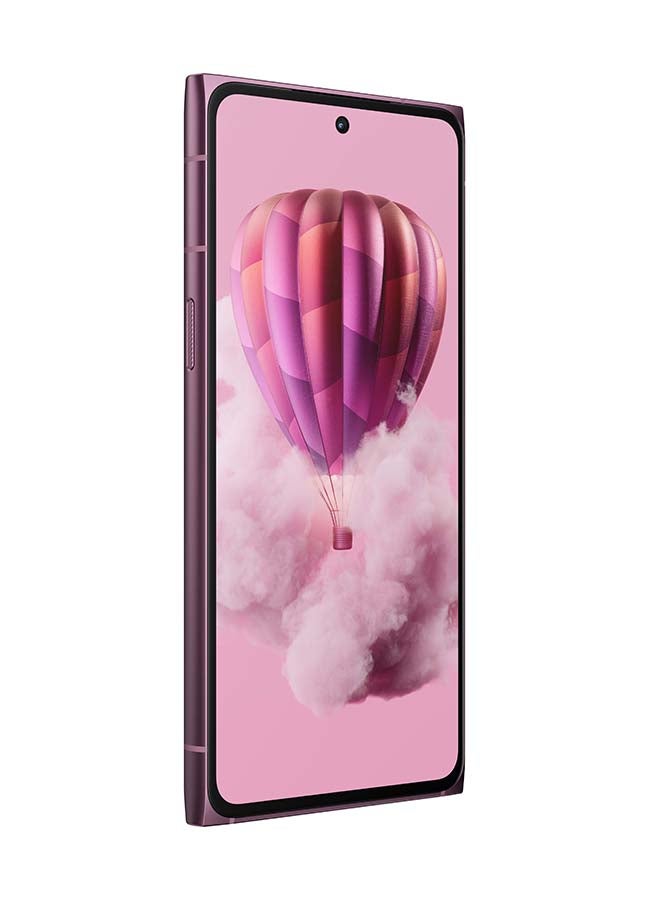 Skyline 5G Dual SIM Neon Pink 12+12GB RAM 256GB + 3 axis Foldable Gimbal + 1 year Screen Damage Protection - Middle East Version