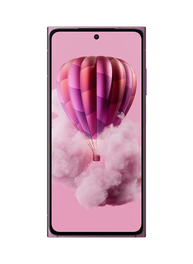 Skyline 5G Dual SIM Neon Pink 12+12GB RAM 256GB + 3 axis Foldable Gimbal + 1 year Screen Damage Protection - Middle East Version