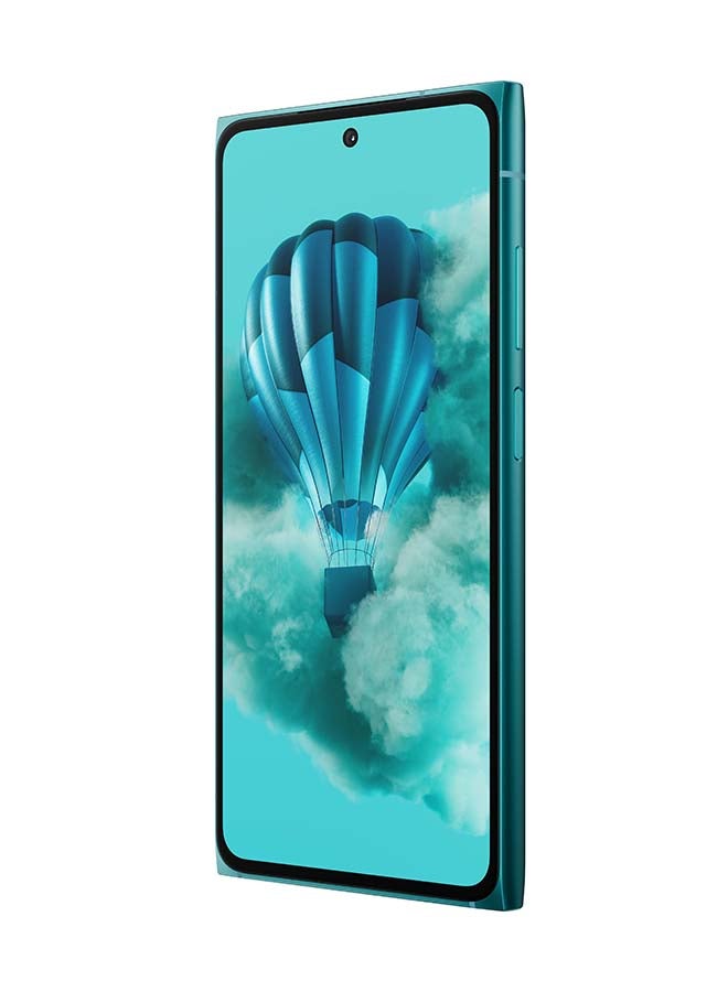 Skyline 5G Dual SIM Blue Topaz 12+12GB RAM 256GB + 3 axis Foldable Gimbal + 1 year Screen Damage Protection - Middle East Version