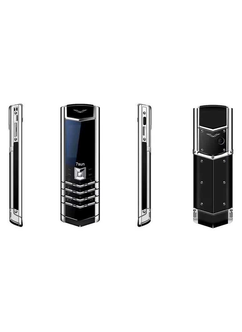 Signature V Luxury Business Phone – Stainless Steel, Sleek Black Design, Premium Business Mobile for Professionals