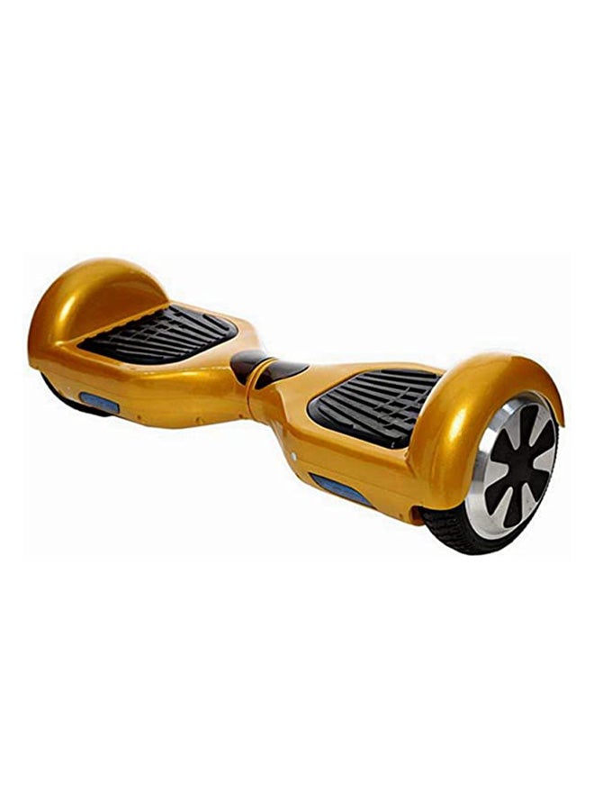 Self Balancing Durable Battery-Operated Smart Electric Hoverboard With Bag Gold 65 x 20cm