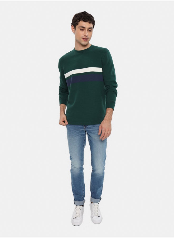 AE Long-Sleeve Striped Thermal T-Shirt