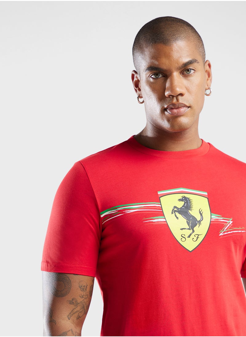 Ferrari Race Big Shield T-Shirt