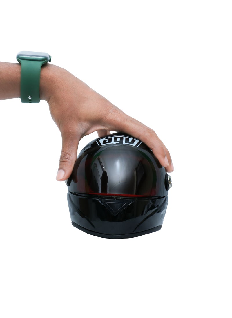 Mini Formula Racing Helmet, Full Face Motocross Style Toy Helmet