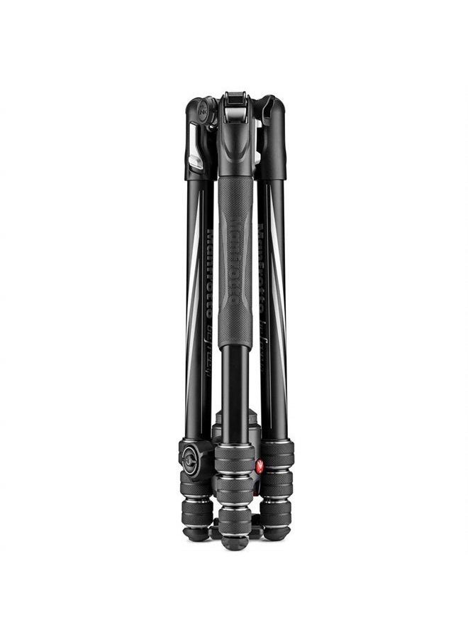 MKBFRTA4GT-BH Befree Advanced Travel Tripod, Twist Lock with Ball Head for Canon, Nikon, Sony, DSLR, CSC, Mirrorless, Up to 10 kg, Lightweight with Tripod Bag, Aluminium, Black