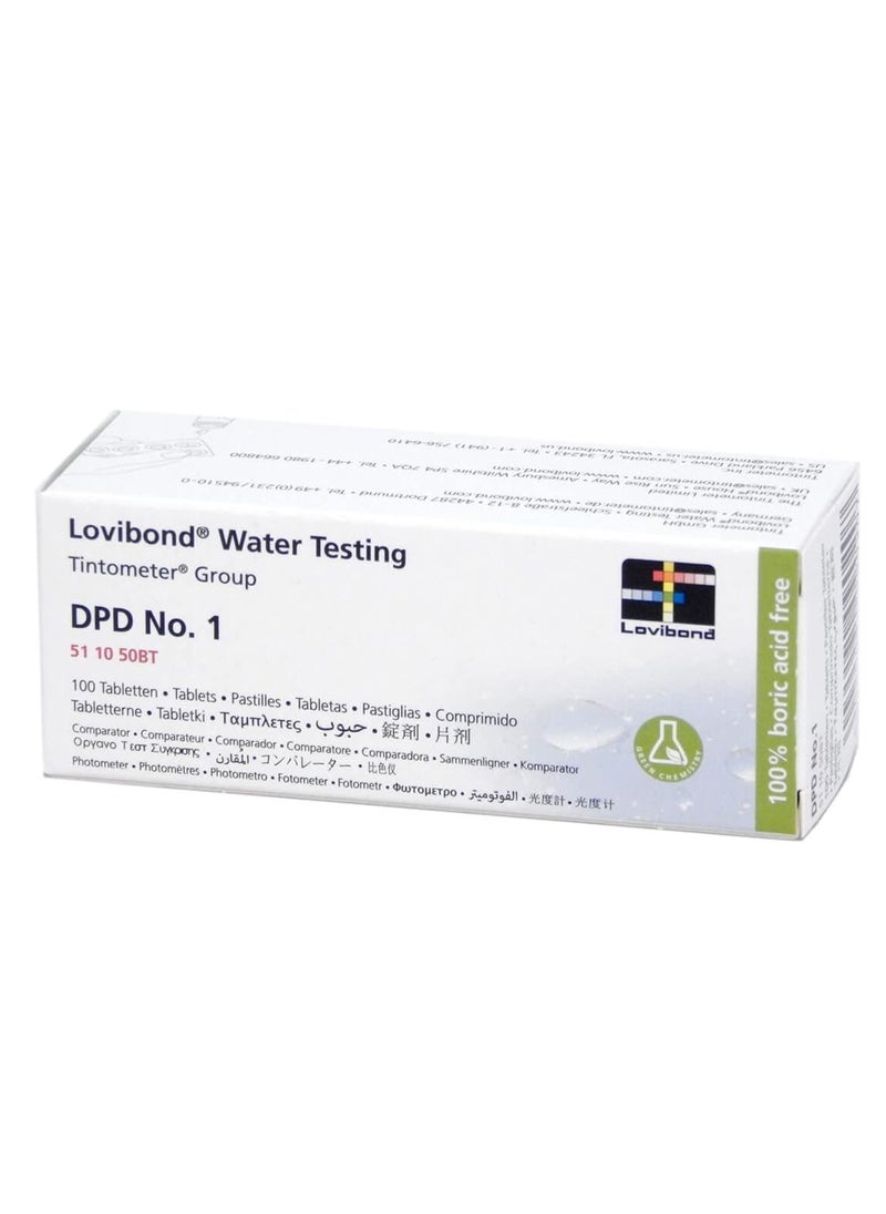 DPD No 1 Free Chlorine Tablets