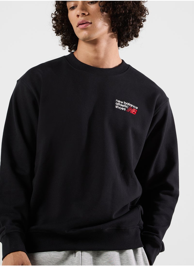 Athletics Relaxed Premium Logo Hoodie