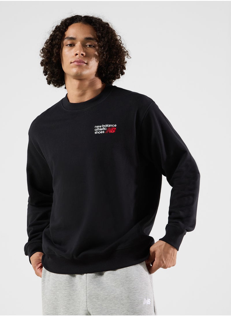 Athletics Relaxed Premium Logo Hoodie