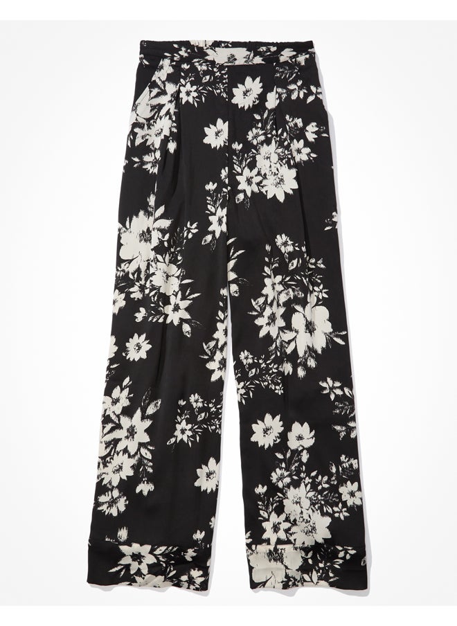 AE High-Waisted Pull-On Wide Leg Pant