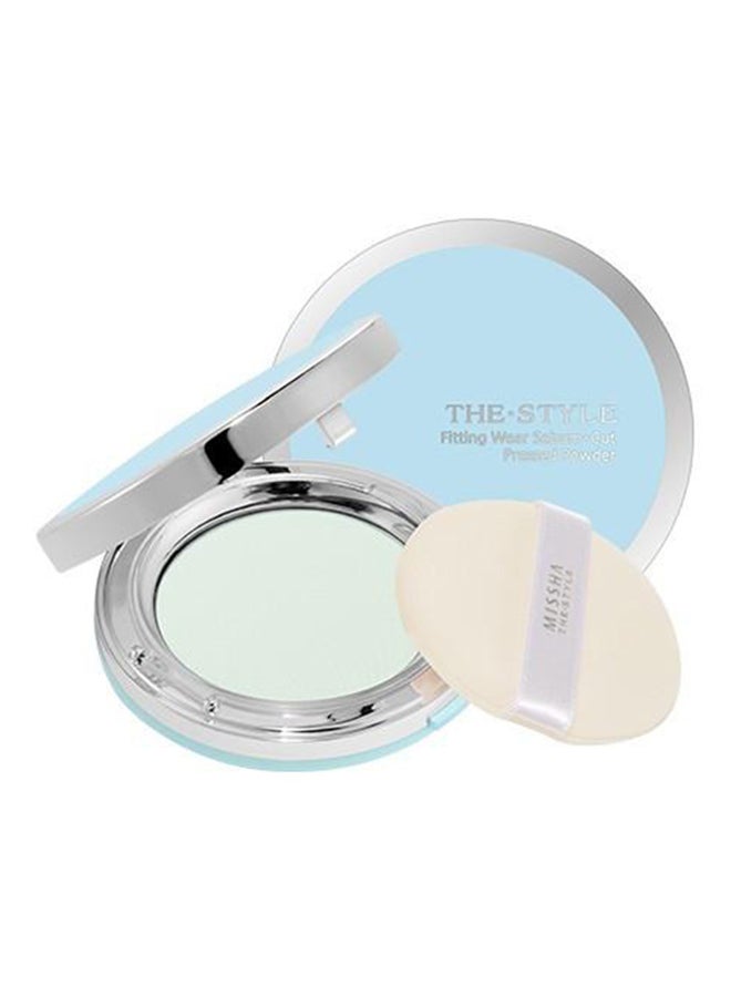 The Style Fitting Wear Sebum Cut Pressed Powder No.1 Clear Mint