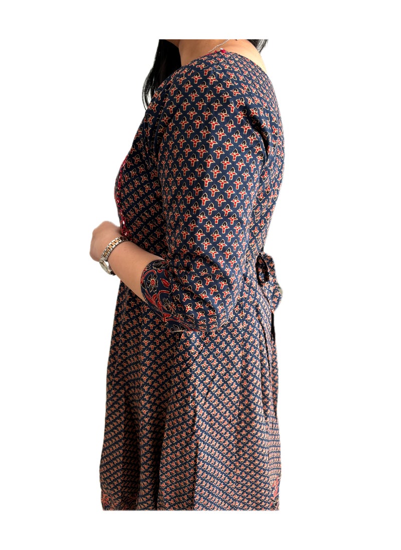 Zebees Soft Cotton Maternity Dress , Comfortable & Stylish