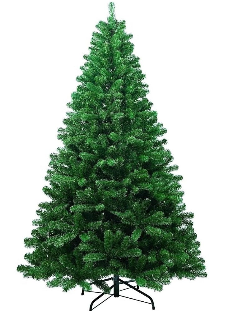 NIBEMINENT Artificial Tree For Holiday ,7FT Tree with Metal Stand, Aritificial Tree for Home, Office, Party Decoration, Easy Assembly(7FT/210CM)