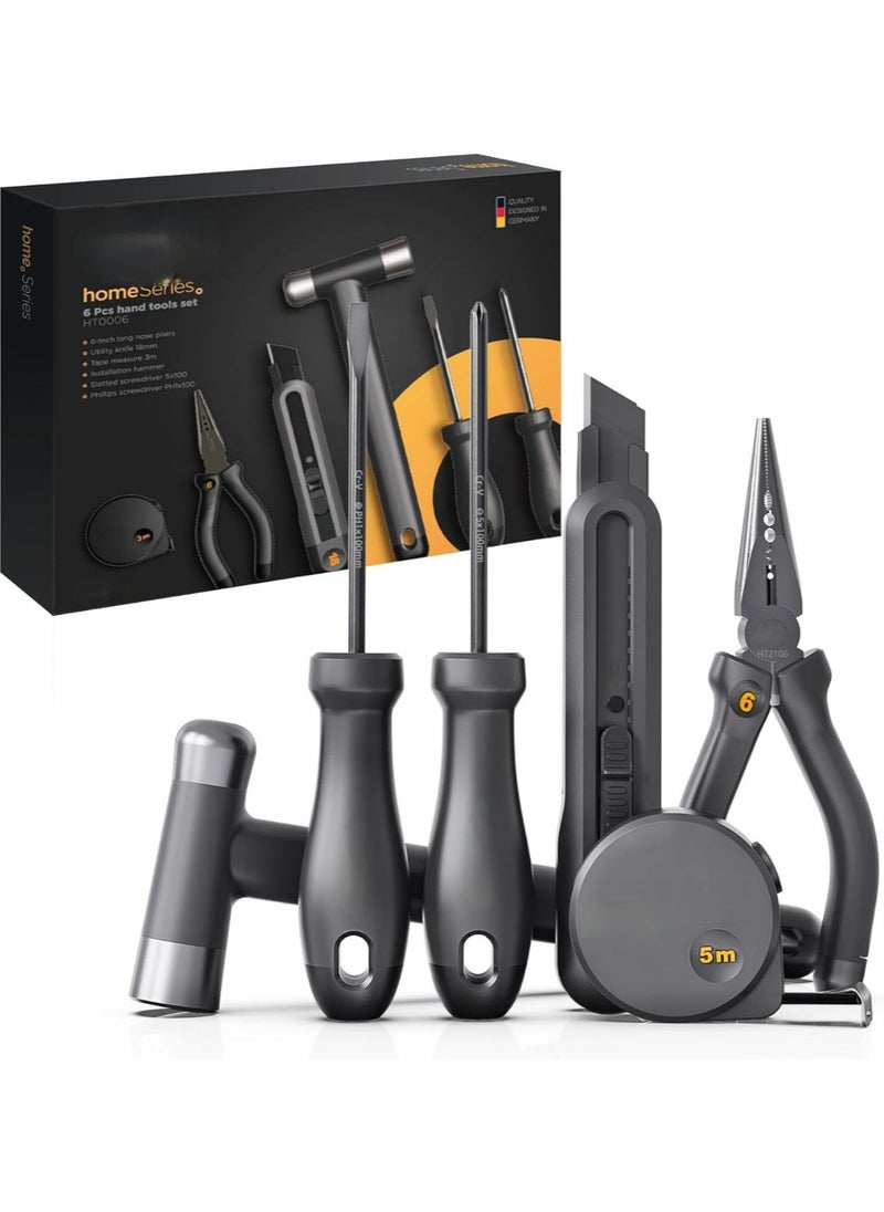 Tool Set Basic Home Tool Kit with Elegant Gift Package Stylish and Elegant Tool Set for Home Garage Apartment Dorm House.