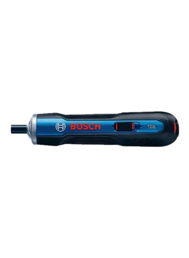 Go Professional Cordless Screwdriver Black/Blue/Silver 182x38mm