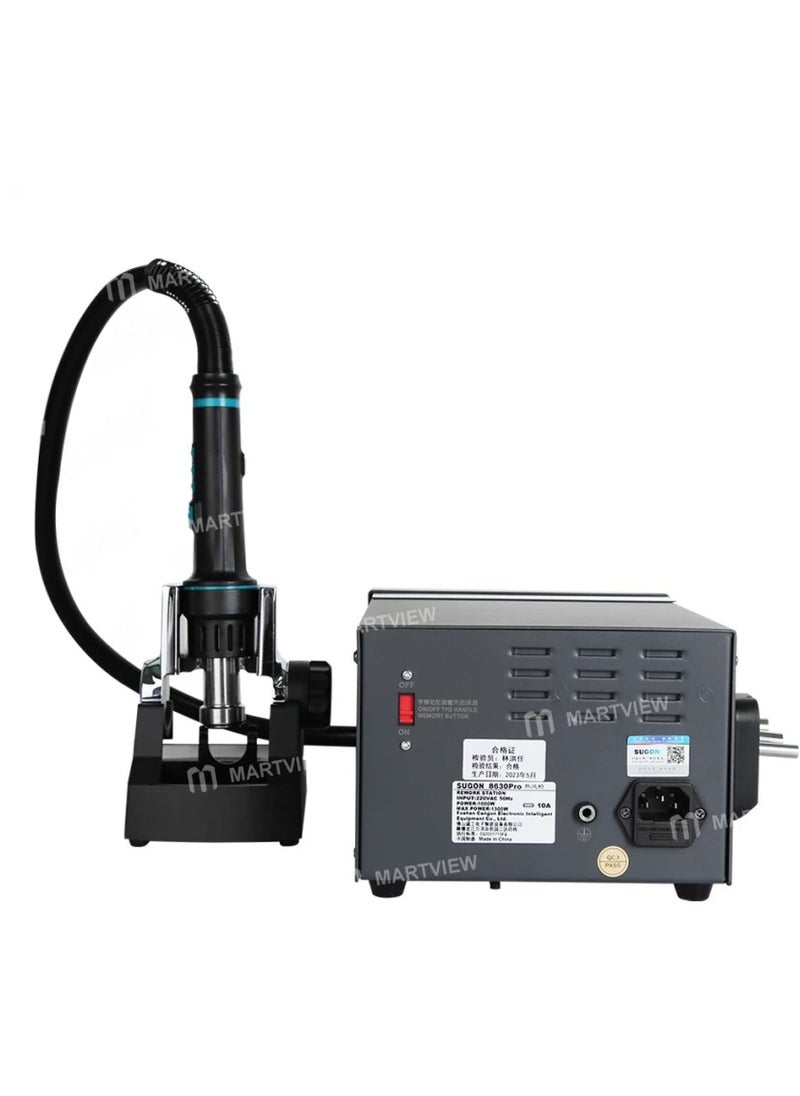 Sugon 8630Pro 1300W Intelligent Digital Display Hot Air Gun BGA Desoldering Rework Station