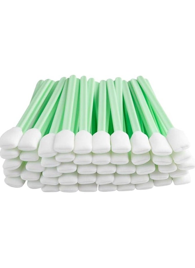 Foam Cleaning Swabs, Lint-Free Foam Swabs Foam Tips Sponge Stick for Inkjet Printer, Camera, Optical Lens, and Electronics (100pcs)