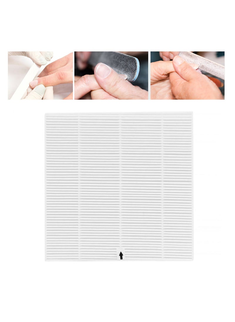 Brunson Nail Dust Collector Filter – Replaceable High-Density Vacuum Cleaner Accessory for Manicure Machines Filter 1pc