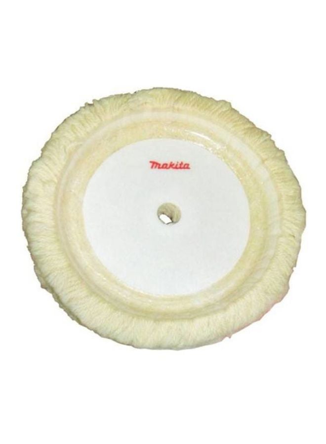 Replacement Polishing Wool Pad White