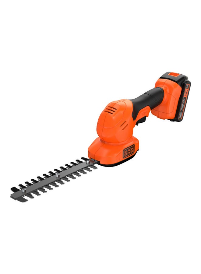 Cordless Shear Shrubber With 2Ah Battery And 1A Charger 18V BCSS18D1-GB Orange/Black