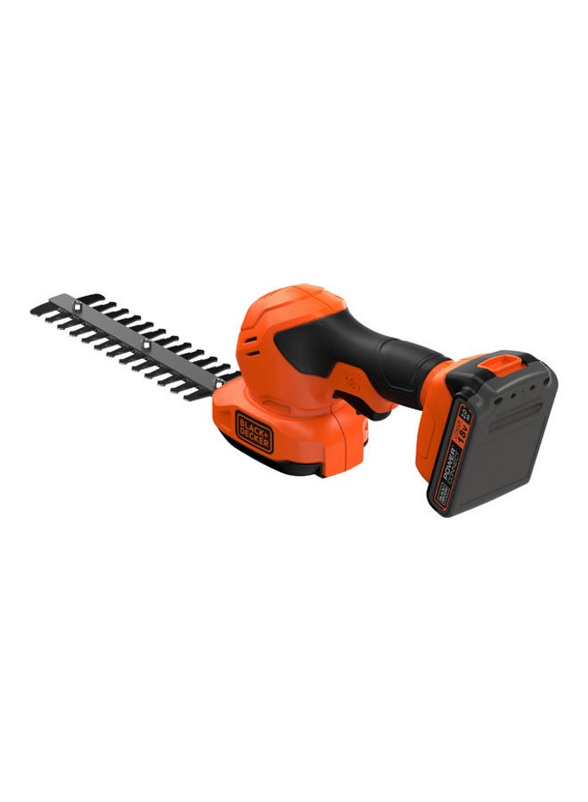 Cordless Shear Shrubber With 2Ah Battery And 1A Charger 18V BCSS18D1-GB Orange/Black