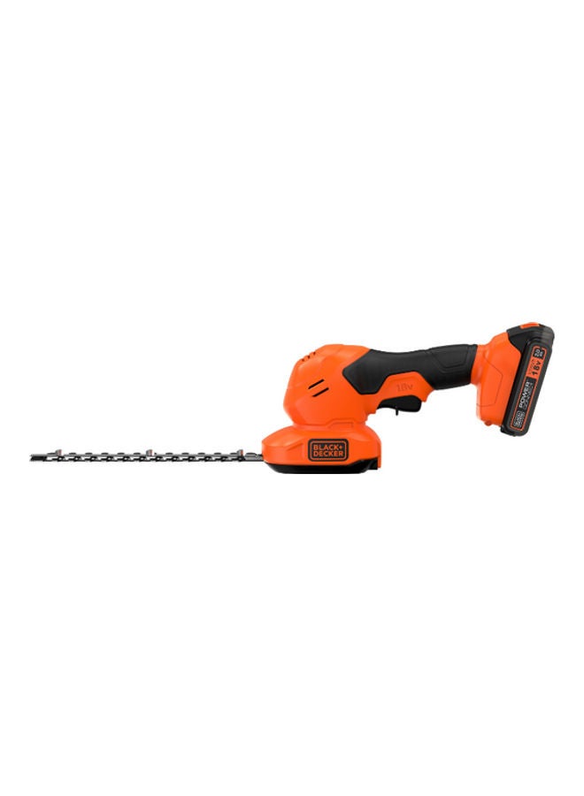 Cordless Shear Shrubber With 2Ah Battery And 1A Charger 18V BCSS18D1-GB Orange/Black