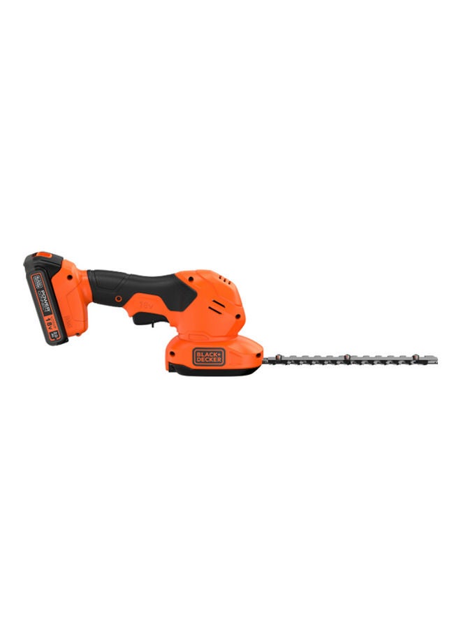 Cordless Shear Shrubber With 2Ah Battery And 1A Charger 18V BCSS18D1-GB Orange/Black