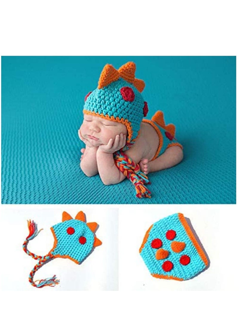 Baby Photography Props Newborn Boy Photo Shoot Clothes Crochet Outfits Photoshoot Costume Accessory for Baby Boys Girls Infant