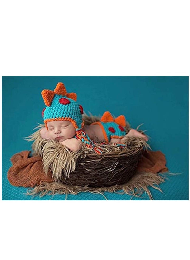 Baby Photography Props Newborn Boy Photo Shoot Clothes Crochet Outfits Photoshoot Costume Accessory for Baby Boys Girls Infant