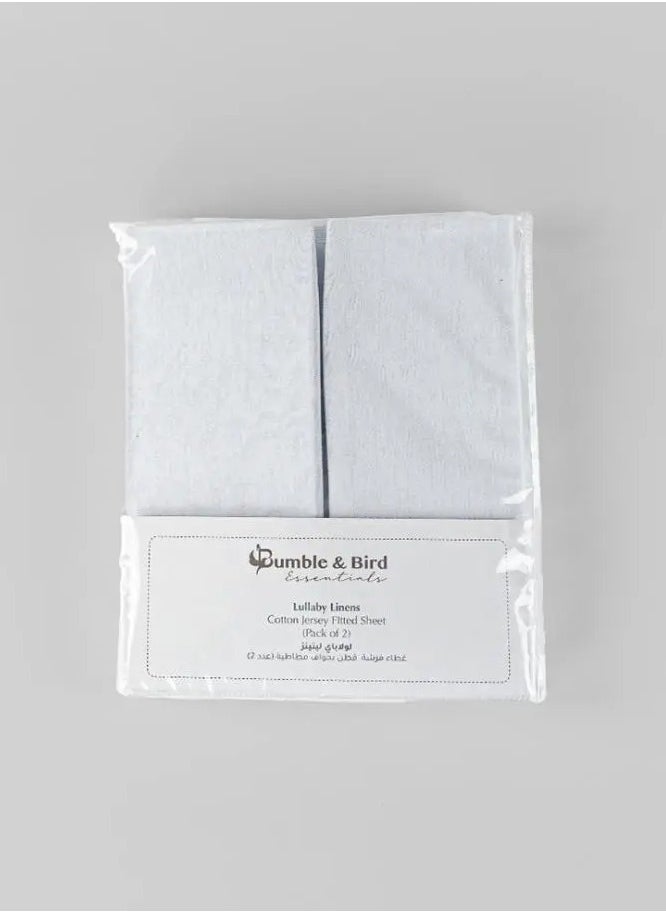 Bumble & Bird - Basic Cotton Jersey Fitted Sheet - 2pcs