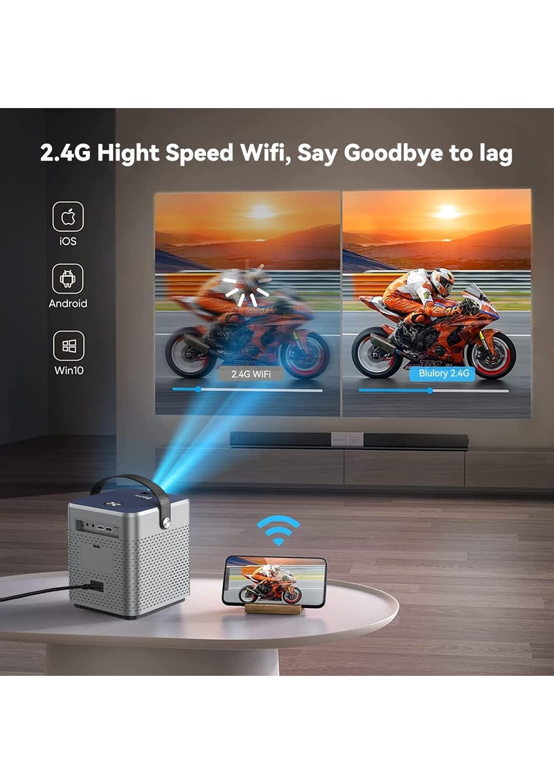 T3 3D Movie Projector - 4K Full HD, Native 1080P with Android 9.0 & WiFi