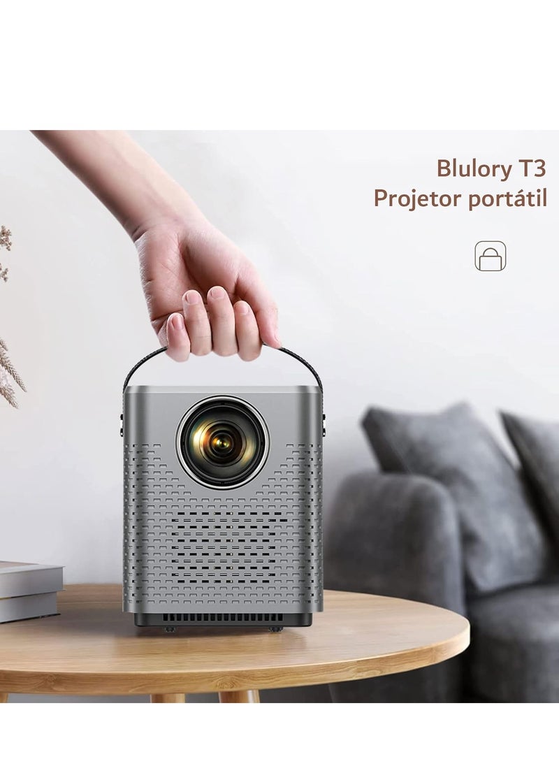 T3 3D Movie Projector - 4K Full HD, Native 1080P with Android 9.0 & WiFi