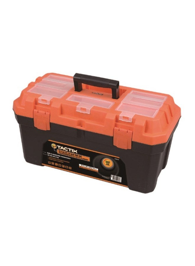 Tool Organiser Box Black/Orange 57.2x30x29.5cm