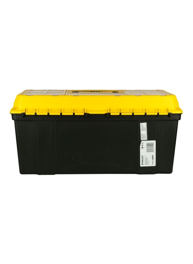 Tool Organizer Box Black/Yellow/Clear 555x265x290mm