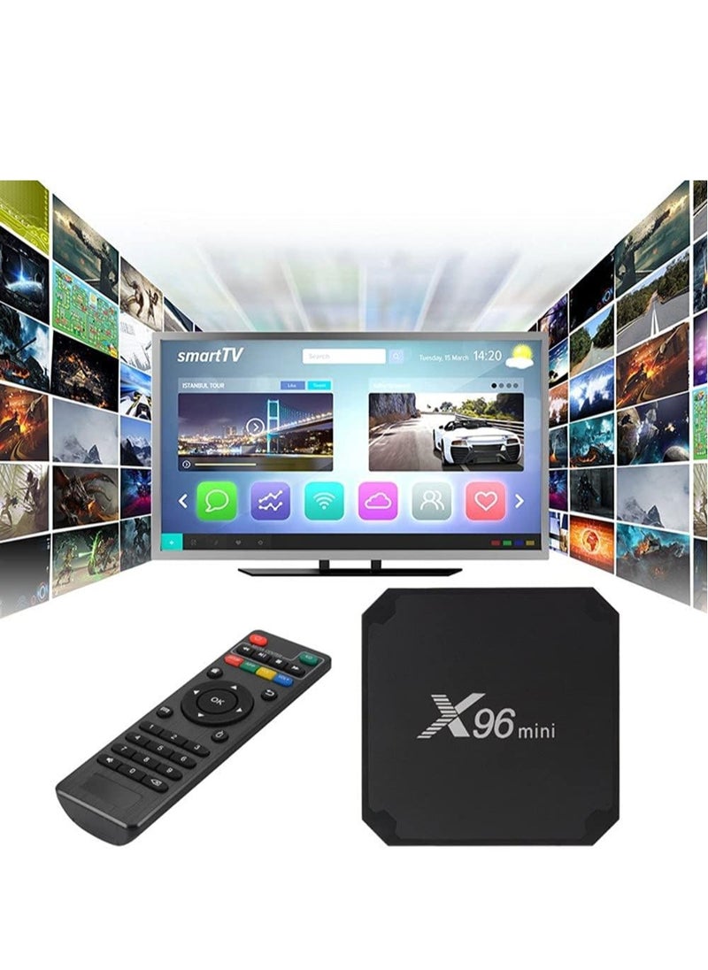 Android 4K UHD TV Box with Remote - Ultimate Home Entertainment in Black (Model: B07N6PFMP1)