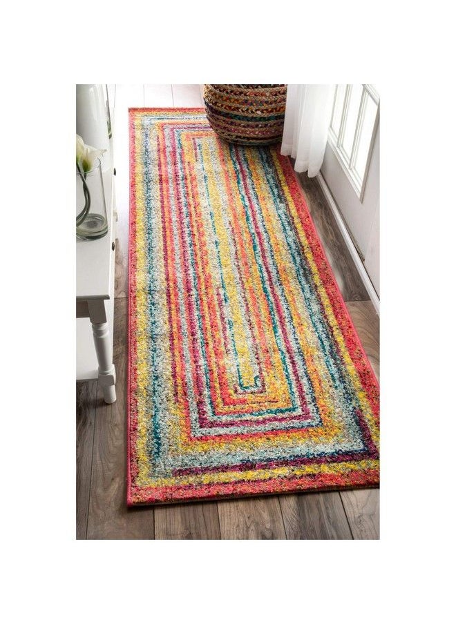 Hargis Labyrinth Runner Rug 2' 6