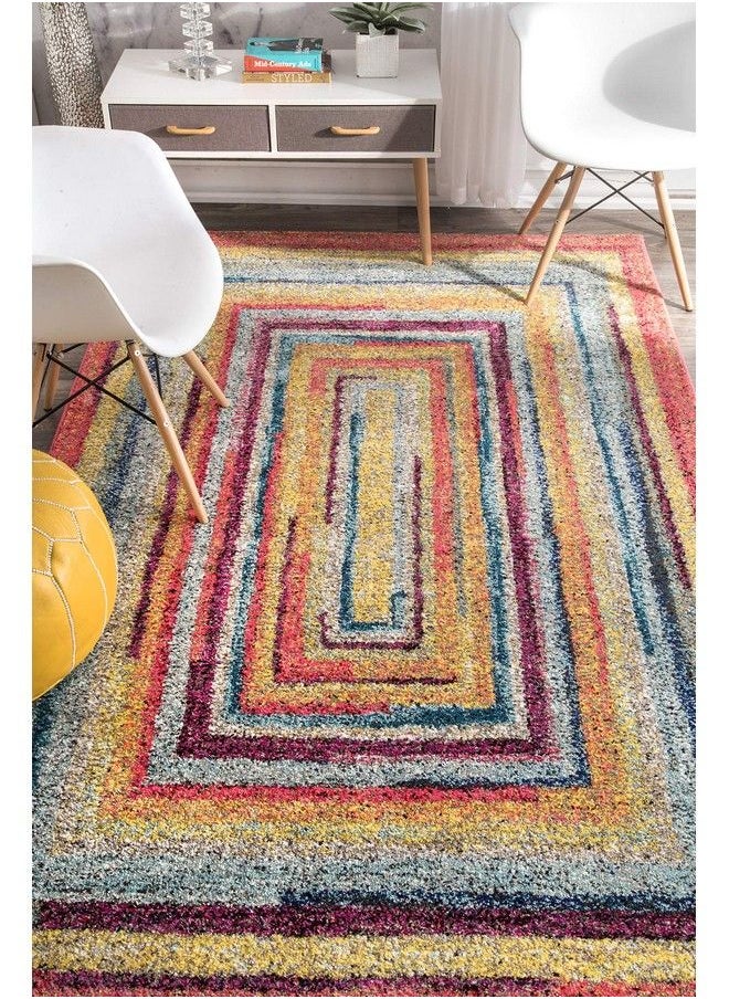 Hargis Labyrinth Runner Rug 2' 6