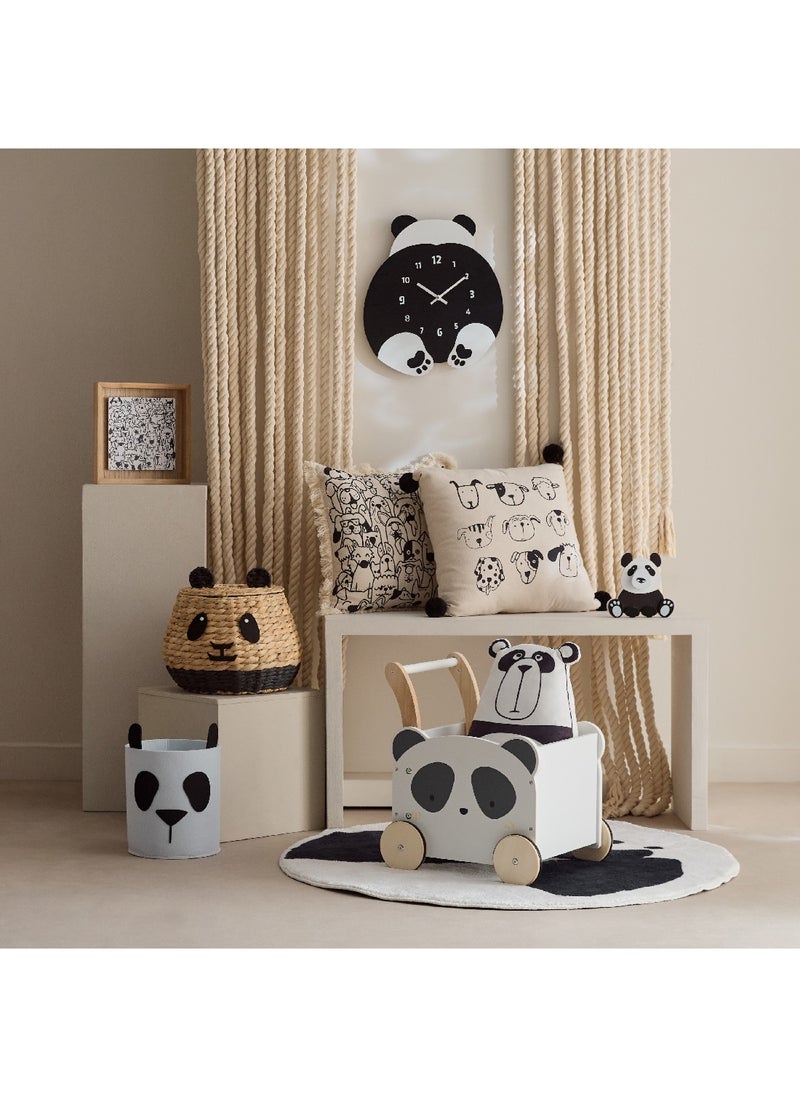 Forresta Panda Round Rug 100 x 100 cm