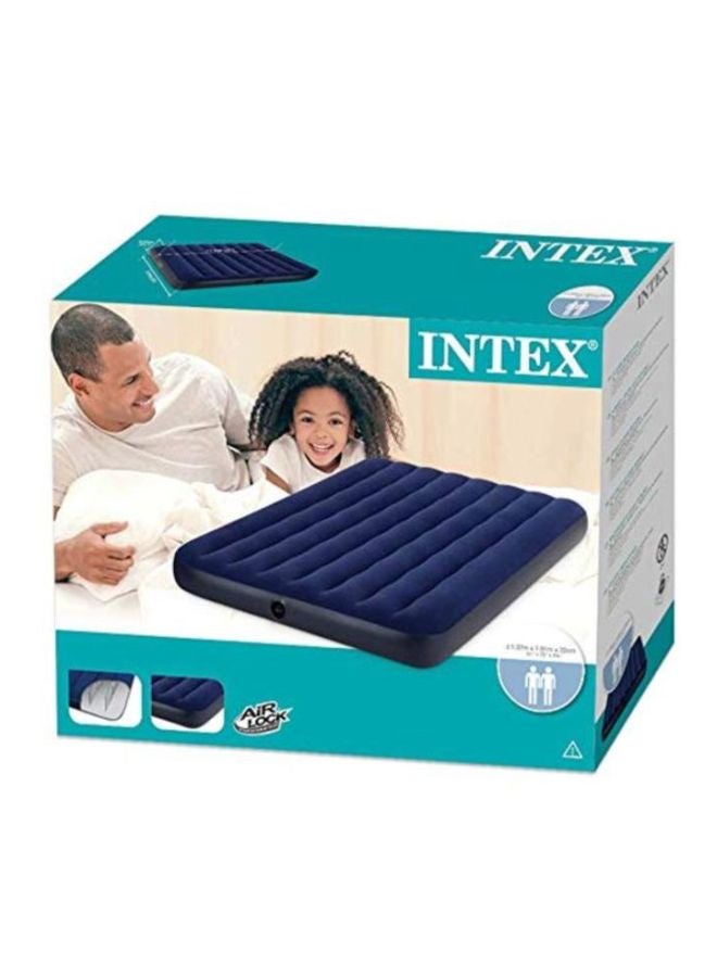 Classic Downy Airbed Blue/Black 35.3x28x10.8cm