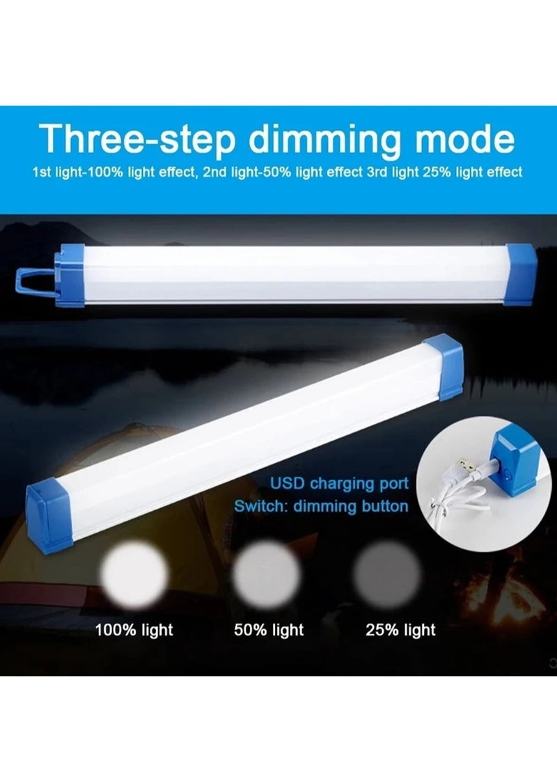 LED Tube Light, Rechargeable Tube Camping Light, Magnetic Suspension Portable Light Bulb, Durable Versatile Outdoor LED Light For Camping Picnic Outdoors, (1pc Small, 17cm)