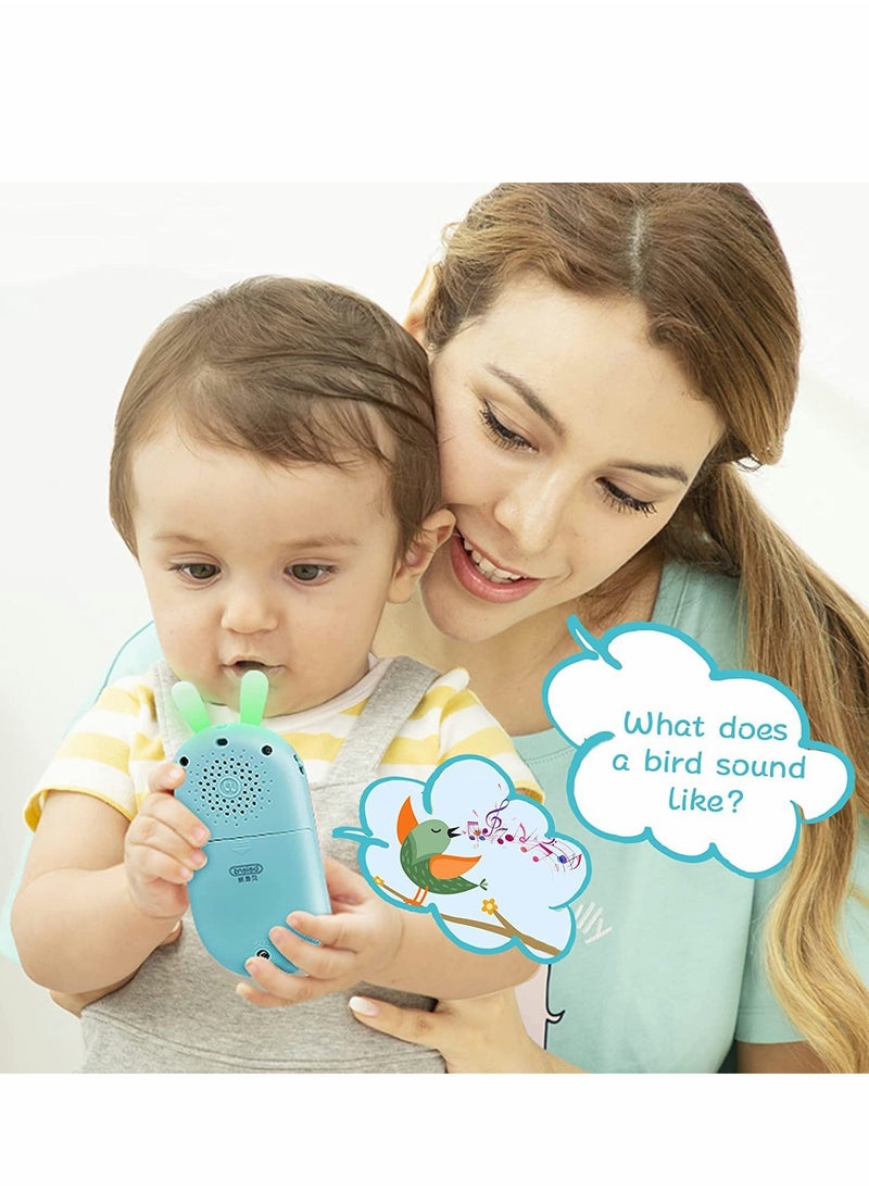 Baby Cell Phone Toys Multi-function Mode Children's Early Education Music Mobile Phone Teething Phone Toy for Babies Early Education Enlightenment Music Simulation Phone with Light and Sound