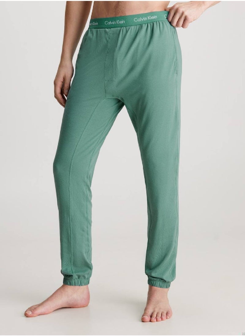 Men's Lounge Joggers - Ultra Soft - Cotton, Green