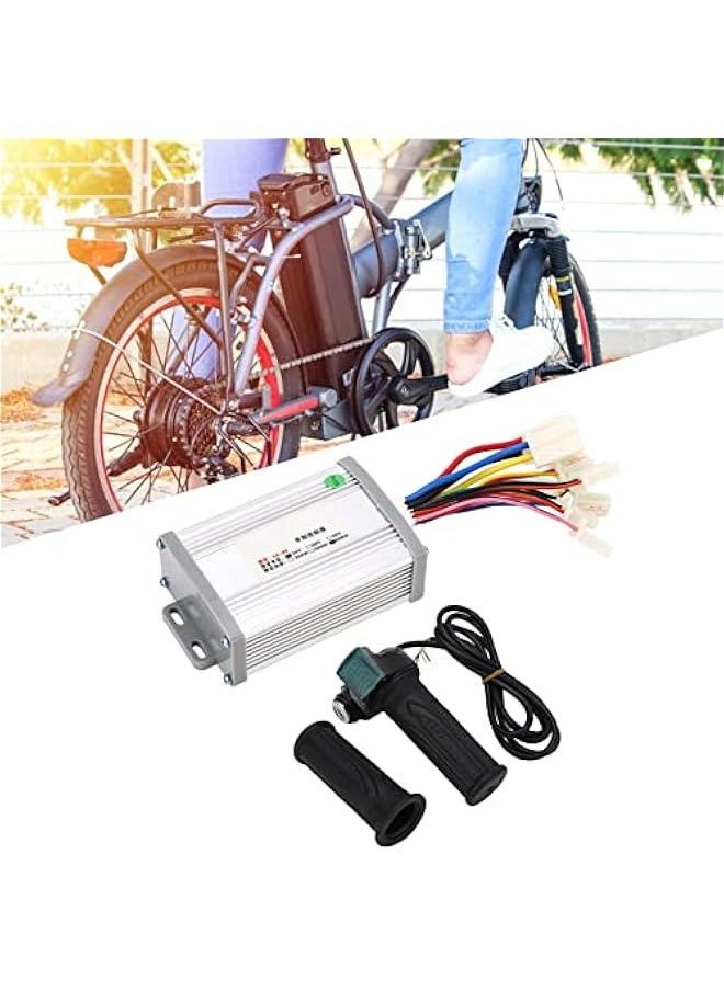 Brushed Controller , Digital Power Display Throttle Handle , High Performance 24V 800W Electric bikes Brushed Motor Controller Kit , Suitable for E bikes Modification