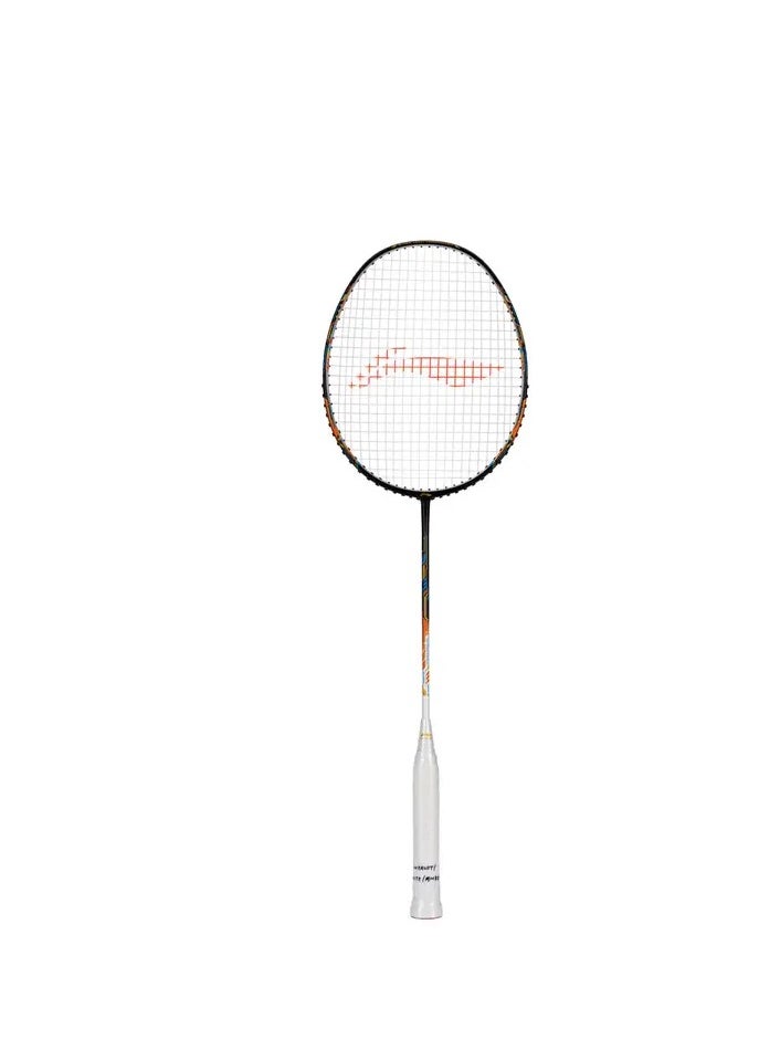 AIR-FORCE 78 G3 Carbon Fibre Unstrung Badminton Racket With Free Full Cover (Merlot/White/Amber)