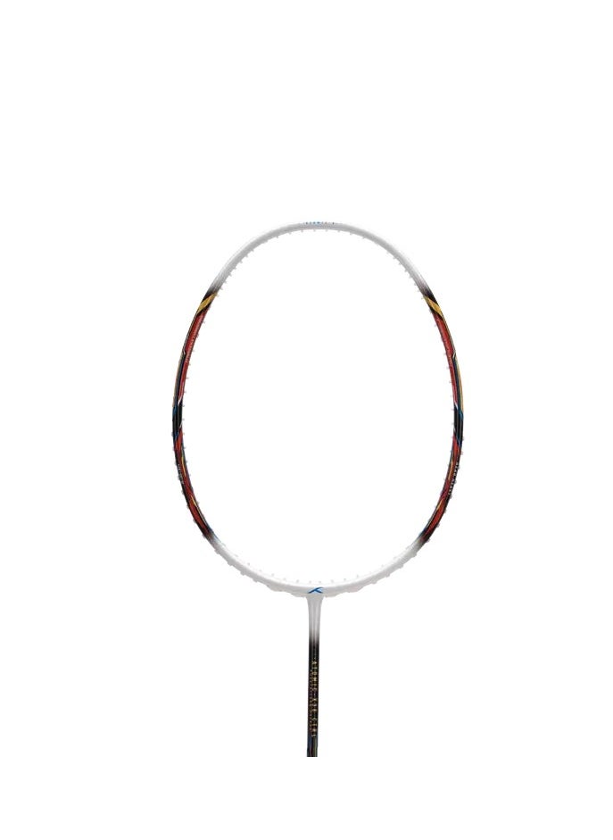 Atomic-X 38 Ctrl- Unstrung Badminton Racket (White/Black)