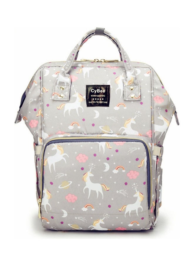 Printed Unicorn Mommy Bag