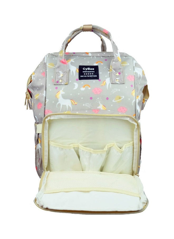 Printed Unicorn Mommy Bag