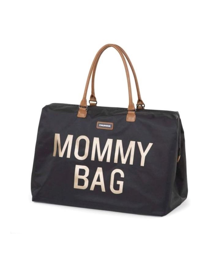 Big Mommy Printed Bag - Black